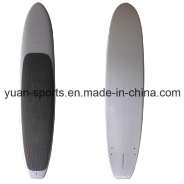 White Color Soft Top Levante Sup Board, prancha com EVA Deck Pad